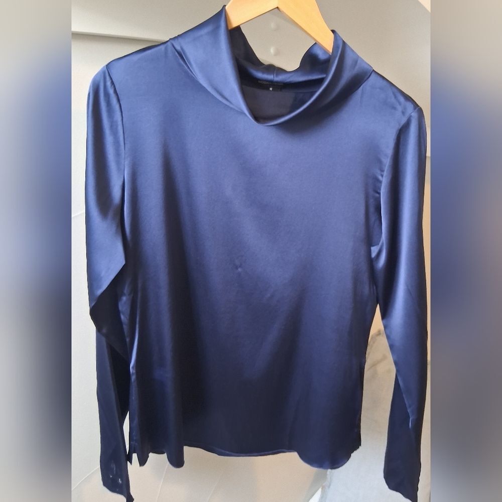 Moda International Midnight Blue Blouse